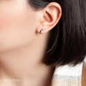 Серьги Классические кольца small