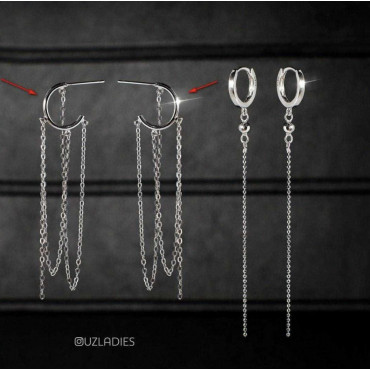 Серьги Длинный стиль Серьги Длинный стиль