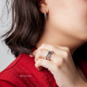 Серьги Играющая спираль