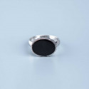 Мужской перстень из серебра 925 пробы