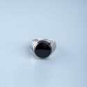 Мужской перстень из серебра 925 пробы
