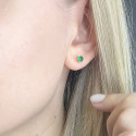Серьги Нефритовые