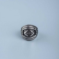 Мужской перстень из серебра 925 пробы